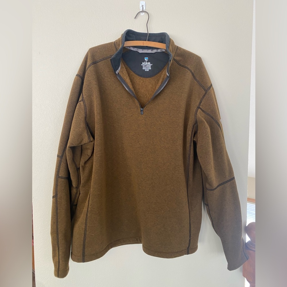 KÜHL men’s 1/4 zip sweater